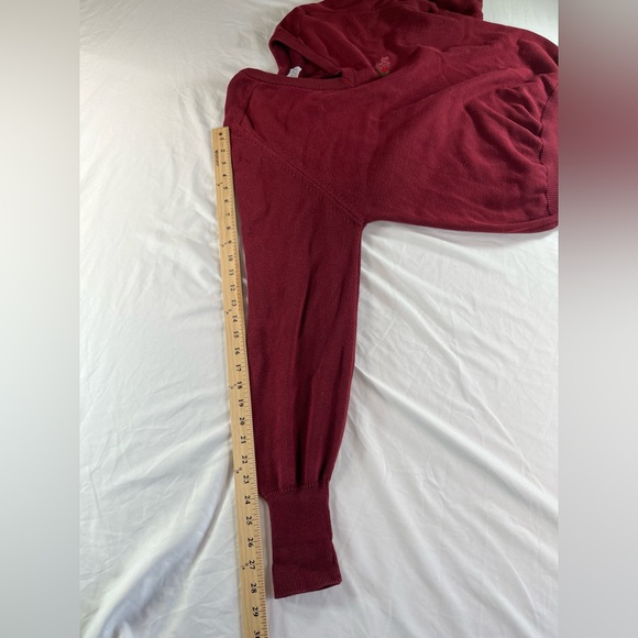 Men's Vintage Pickering Red Long Sleeve Lake Sunapee Country Club Sweater Large - Picture 10 of 15